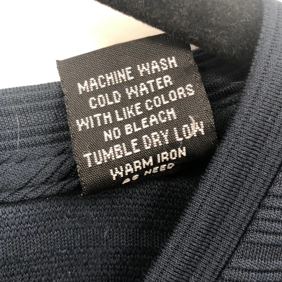 Michael Brandon Textured T-Shirt Short Sleeve Crewneck Black Large - Picture 9 of 9